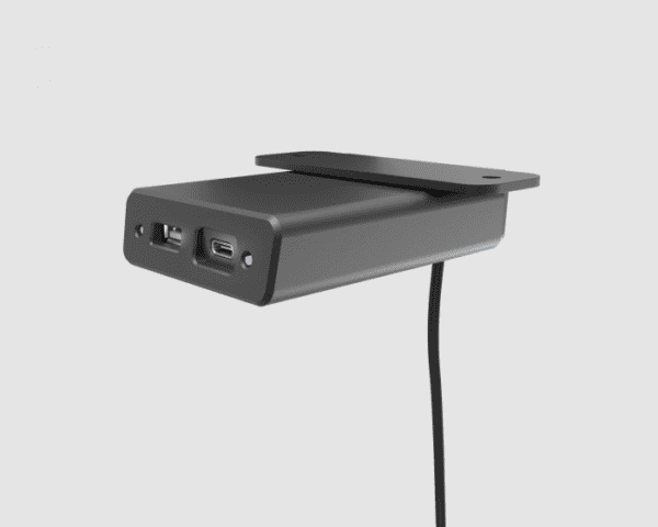 Garcia, Under Mount, Black, 1 USB-A 10W + 1 USB-C 15W