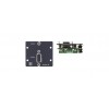 Kramer WXA-2 Wall Plate Insert — 15–pin HD & 3.5mm Stereo Audio to Terminal Block