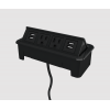 Byrne Nacre 1 USB/2 Power/1 USB (Black) Power Grommet 10 ft Cord