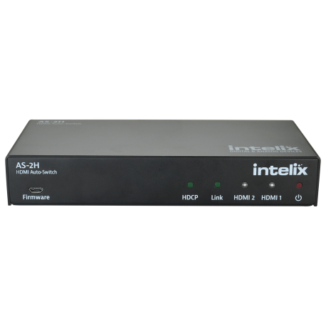 Intelix AS-2H Dual HDMI Auto-Switcher with HDMI & HDBaseT Output