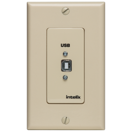 Intelix USB-WP-H-I Full-Speed USB Extender Wall Plate