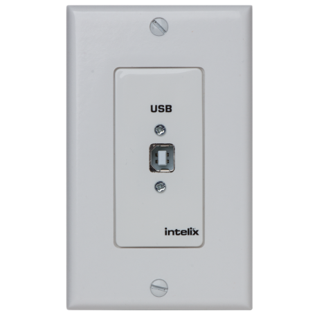 Intelix USB-WP-H-W Full-Speed USB Extender Wall Plate - Host Side