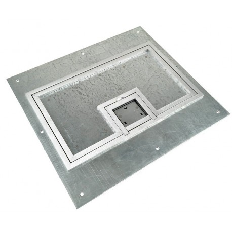 FL-600P-SLP-C U-Access Cover With 1/4" Aluminum Carpet Flange (Lift off door)