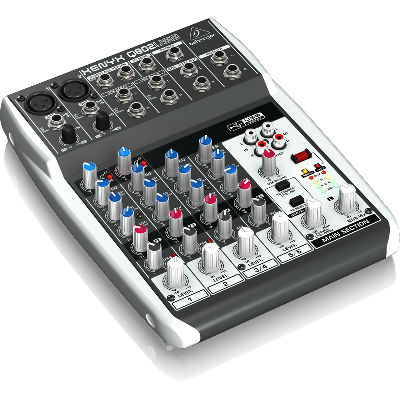 behringer xenyx q802usb out to pc