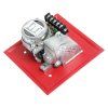 Atlas VTF-157UCR Voice/Tone Recessed Compression Driver Loudspeaker w/ 15-Watt 70V Transformer (Red)