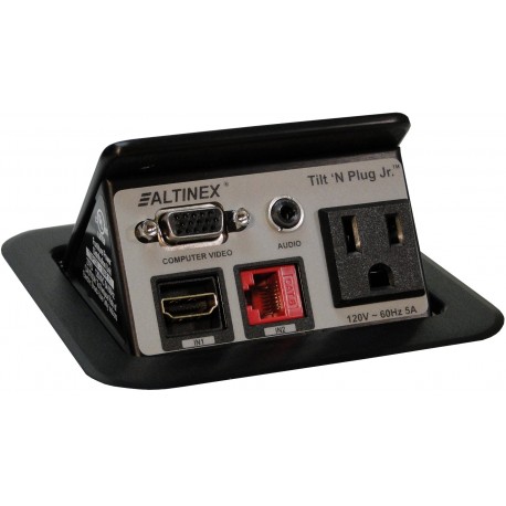 Tilt 'N Plug Jr. TNP128 Hybrid Analog & Video Interconnect Box 