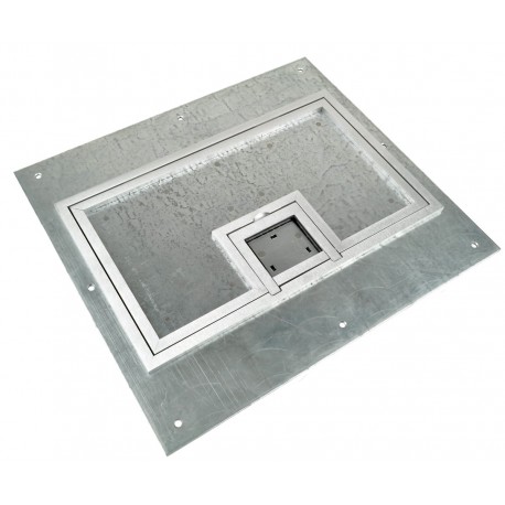 FL-600P-SSQ-C U-Access Cover With 1/4" Square Aluminum Flange (Lift off door)
