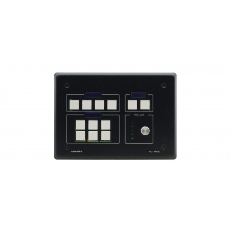 RC-74DL 12-Button Master Room Controller with Digital Controller Knob