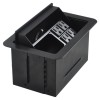 FSR T3U-3 Table box with 4 AC Outlets - Black Cover