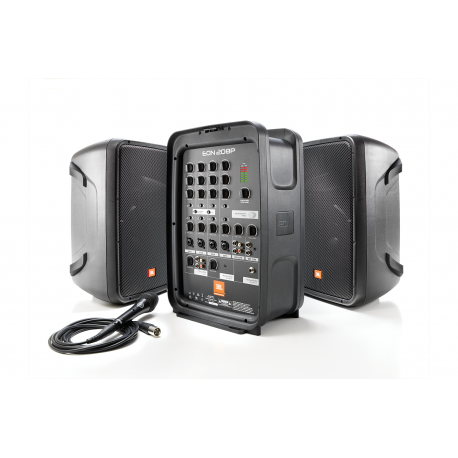 EON208P Packaged 8" 2-Way PA with Powered 8-Channel Mixer and Bluetooth®