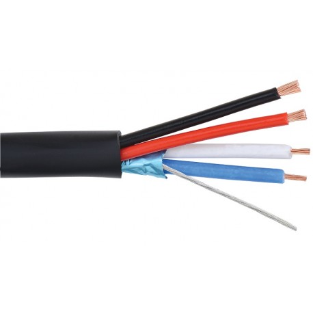 AMX Systems Universal Control 22 AWG 1-Pair Shielded and 18 AWG 2-Conductor Composite Cable