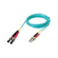 Fibertron Duplex Fiber Optic Patch cable OM3 Laser Optimized Multimode LC-ST
