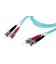 Fibertron Duplex Fiber Optic Patch cable OM3 Laser Optimized Multimode ST-ST