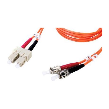 Fibertron Duplex Fiber Optic Patch cable OM2 Standard Multimode SC-ST