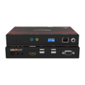 4K60 UHD HDMI 2.0 over IP Multicast Receiver with Video Wall & PoE support