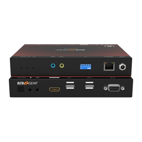 4K60 UHD HDMI 2.0 over IP Multicast Receiver with Video Wall & PoE support