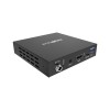 1X2 4K 18Gbps UHD Splitter/Scaler with Analog Audio Embedder & Digital Audio De-embedder