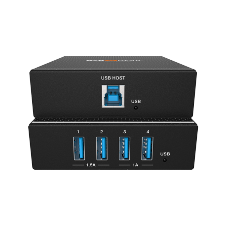 USB 3.0 over HDBaseT Extender (PoC, RS-232, GPIO & up to 100M/328Ft over CAT6a Cable)