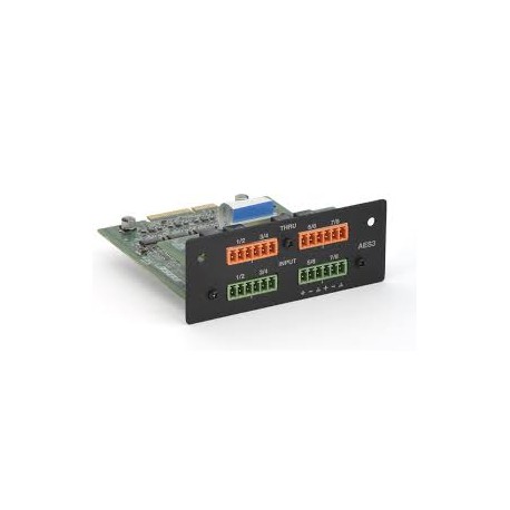 PowerMatch AES3 8-Channel Input Card