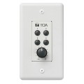 9000 Series ZM-9002 9000/9000M2 Remote Panel- 4-Switches- 1-Volume Control