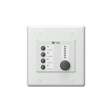 9000 Series ZM-9014 9000M2 Assignable 4-Button Remote Panel with Volume Control & LED Indicators. 