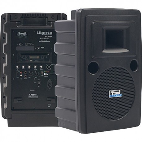 Liberty Platinum Portable Sound System with Bluetooth, CD/MP3 Combo Player, and 1 Wireless