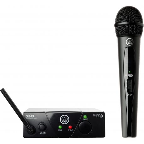 WMS40 Mini Single Vocal Set BD US45A Wireless Microphone System