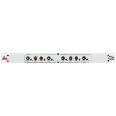 223xs Stereo 2-Way / Mono 3-Way Crossover (XLR only)
