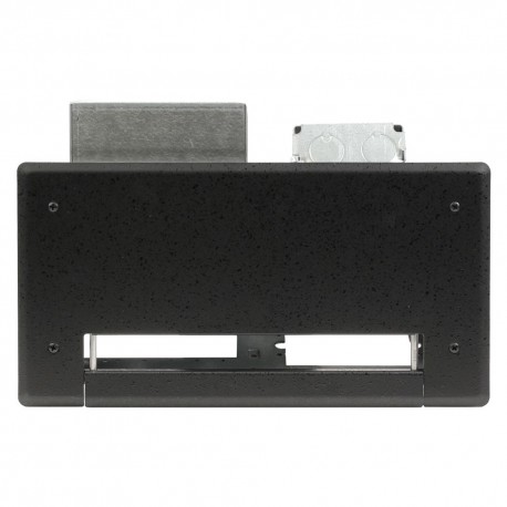 FSR PWB-100-BLK Wall Box for Audio, Video and Power Connections - Black