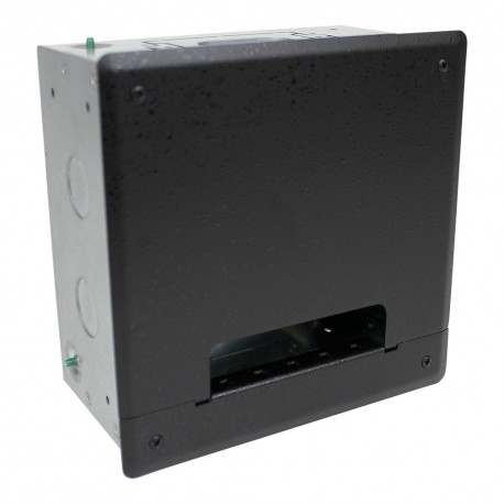 FSR PWB-200-BLK Wall Box w/ 6 IPS and 2 AC / Gang