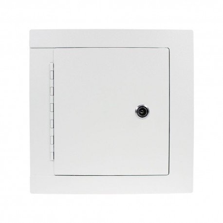 FSR WB-4G-C Locking Wall Box Cover for a 4 gang plate
