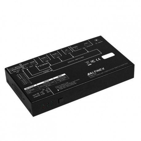 Altinex UT260-102 Under Table 4x1 HDMI/VGA/DP Switch HDMI Out