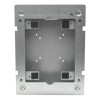 FSR WE-FMIPD-BLK iPad Flush Mount w/ Back Box and Cover- Black