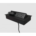 Byrne Mho - 2 Power/1 Micro USB - Table Top Box (Black) 10ft AC Cord