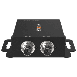 Black Box SDI converter with connectors.