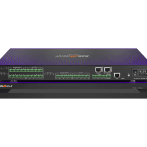 Audio-visual equipment with multiple connection ports.