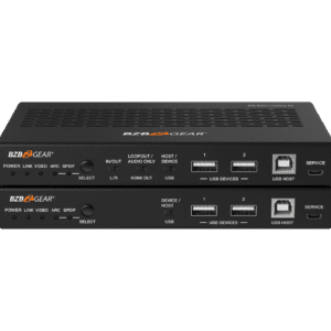 Black USB device hubs on black background.