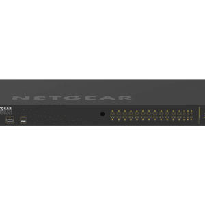 NETGEAR network switch with multiple ports.