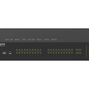 Netgear network switch with multiple ports.