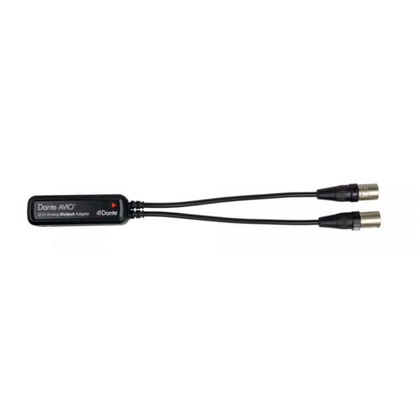 Dante 2 Channel Output XLR Adapter