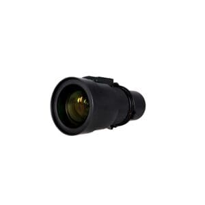 Camera lens isolated on white background.