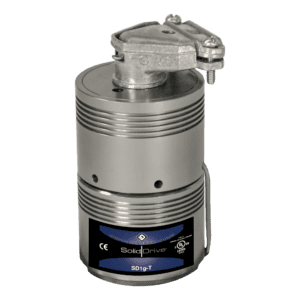 Audio transducer device with metallic casing.