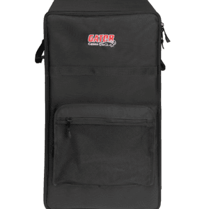 Black Gator speaker bag with front pocket.