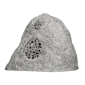 Rough textured rock with porous surface.