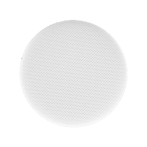White dotted circle on black background.