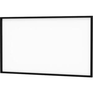 Rectangular black frame with white background.