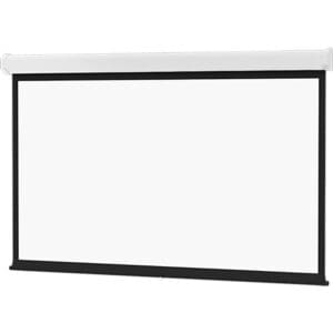 Projector screen with black border.