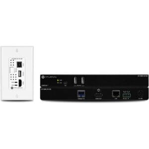 Wall plate and media interface set.