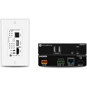 Wall plate and HDMI AV transmitter set.