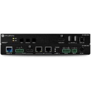 Atlona Omega video switcher with multiple ports.